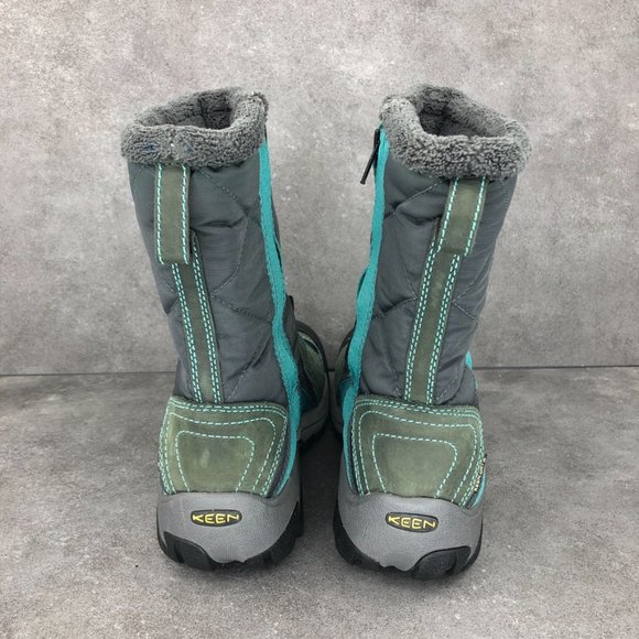 Keen Betty Boot Snow Winter Waterproof Mid Boot, Gray Blue, Women's 6 - Picture 4 of 8